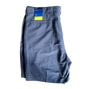 Apt. 9 Men's Slate Blue Flat Front Shorts